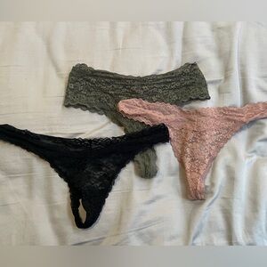 lace thong 3pk